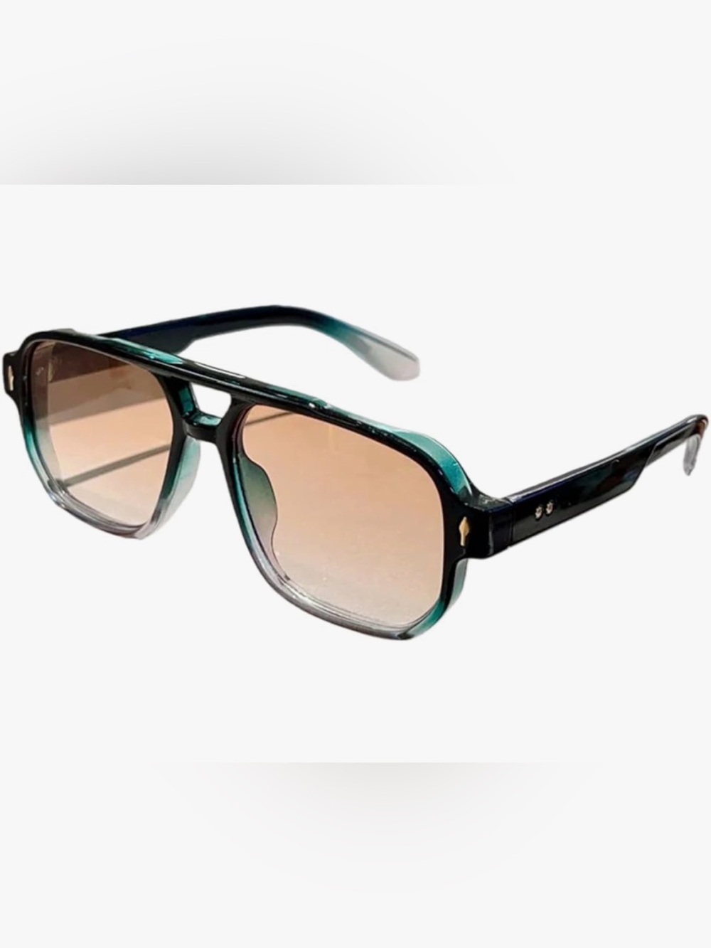 G13 Hd Ultra Light Fashion Sunglasses Uv400 Retro Color: Gradient Green NEW